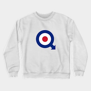 Mod target with arrow Crewneck Sweatshirt